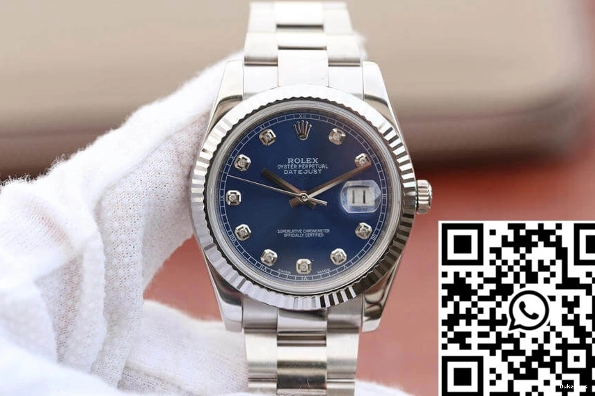 Rolex Factory Dial EW M126334-0015 Datejust Blue 0806